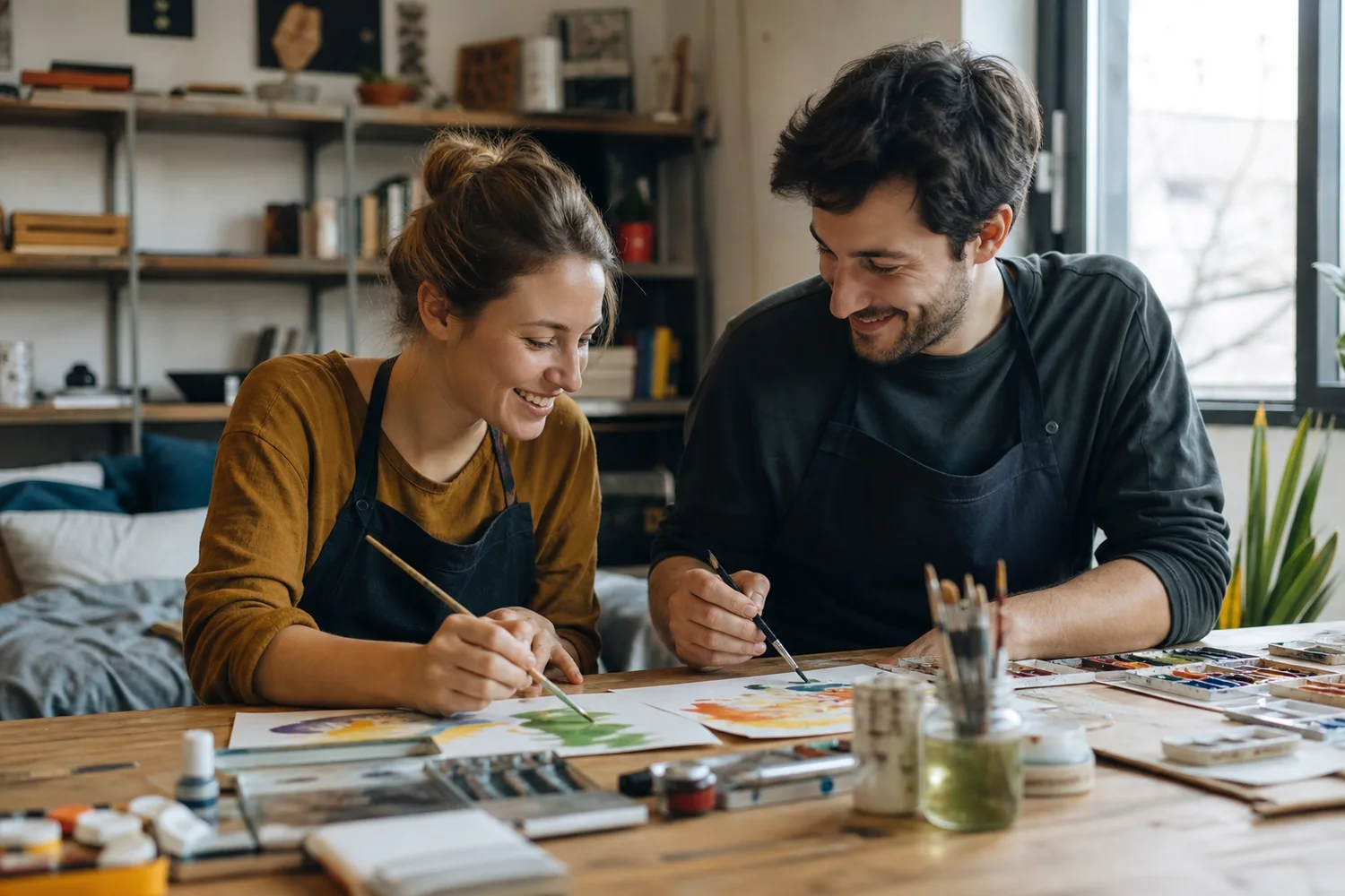 Free Trial Class Date date-night setting.