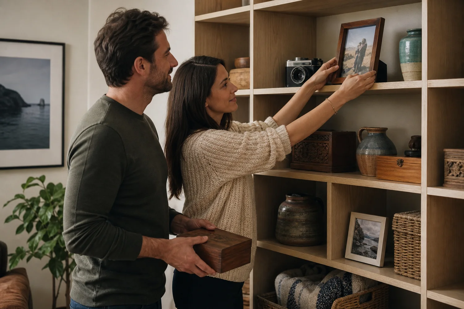 Home Inventory of Good Memories date-night setting.
