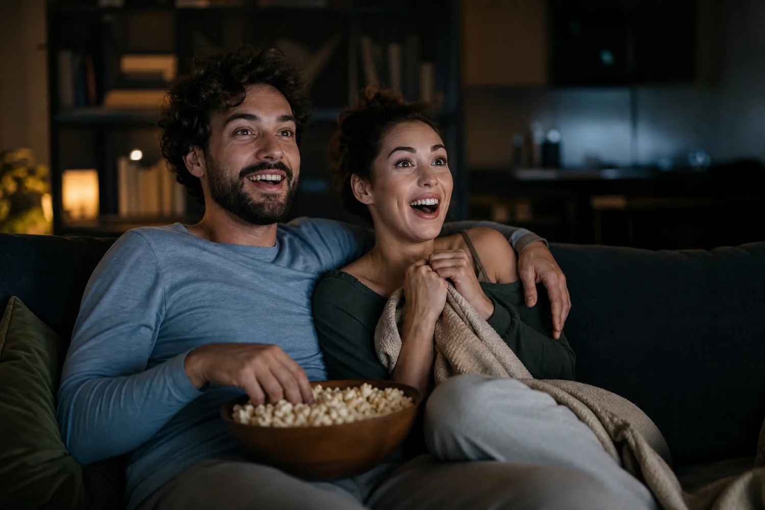 One-Episode Premiere Night date-night setting.