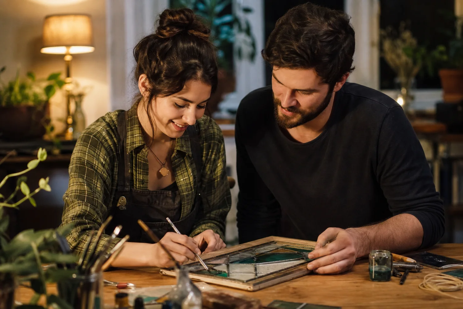 One-Evening Shared Keepsake date-night setting.