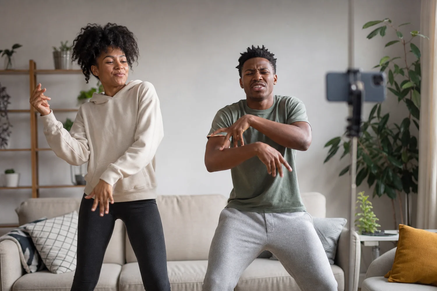 One-Song Music Video date-night setting.