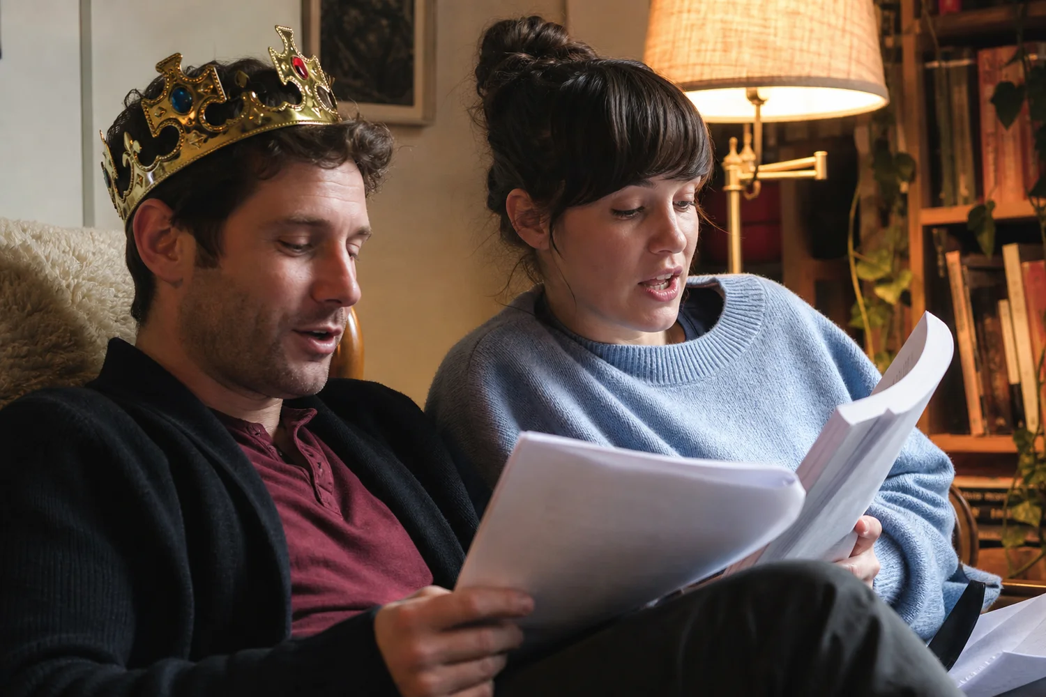 Read a Play Together date-night setting.