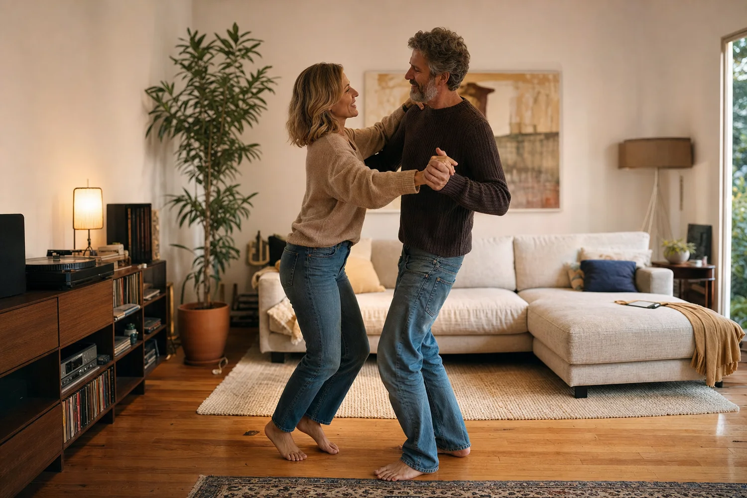 Relearn a Dance From Your Past date-night setting.