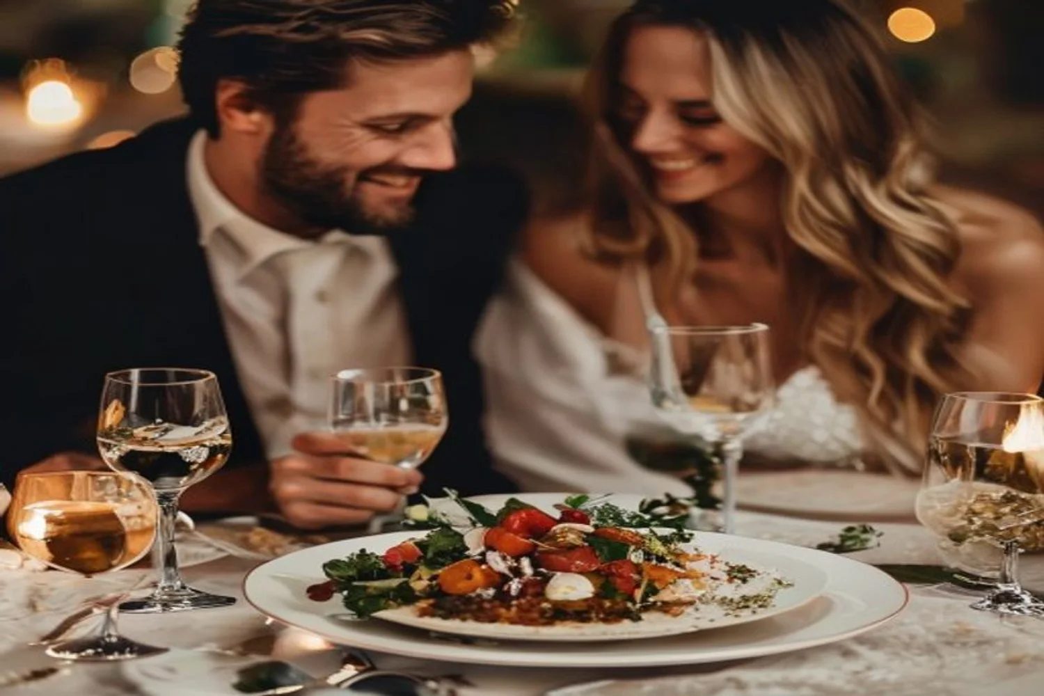 Revisit Your Wedding Menu date-night setting.