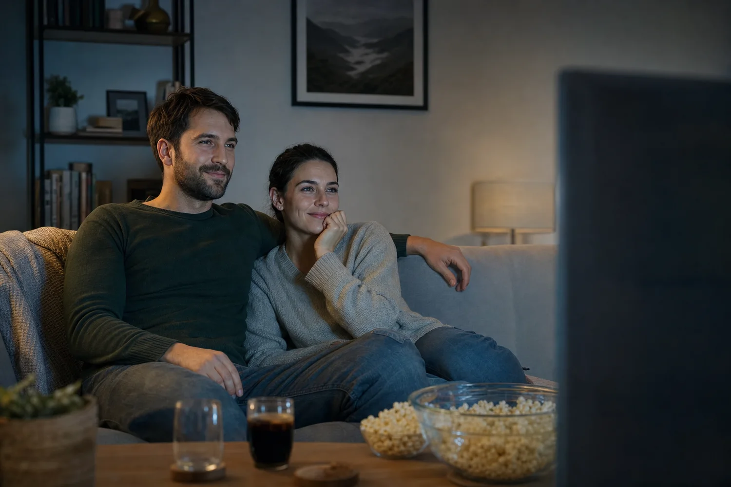 Rewatch the Pilot date-night setting.