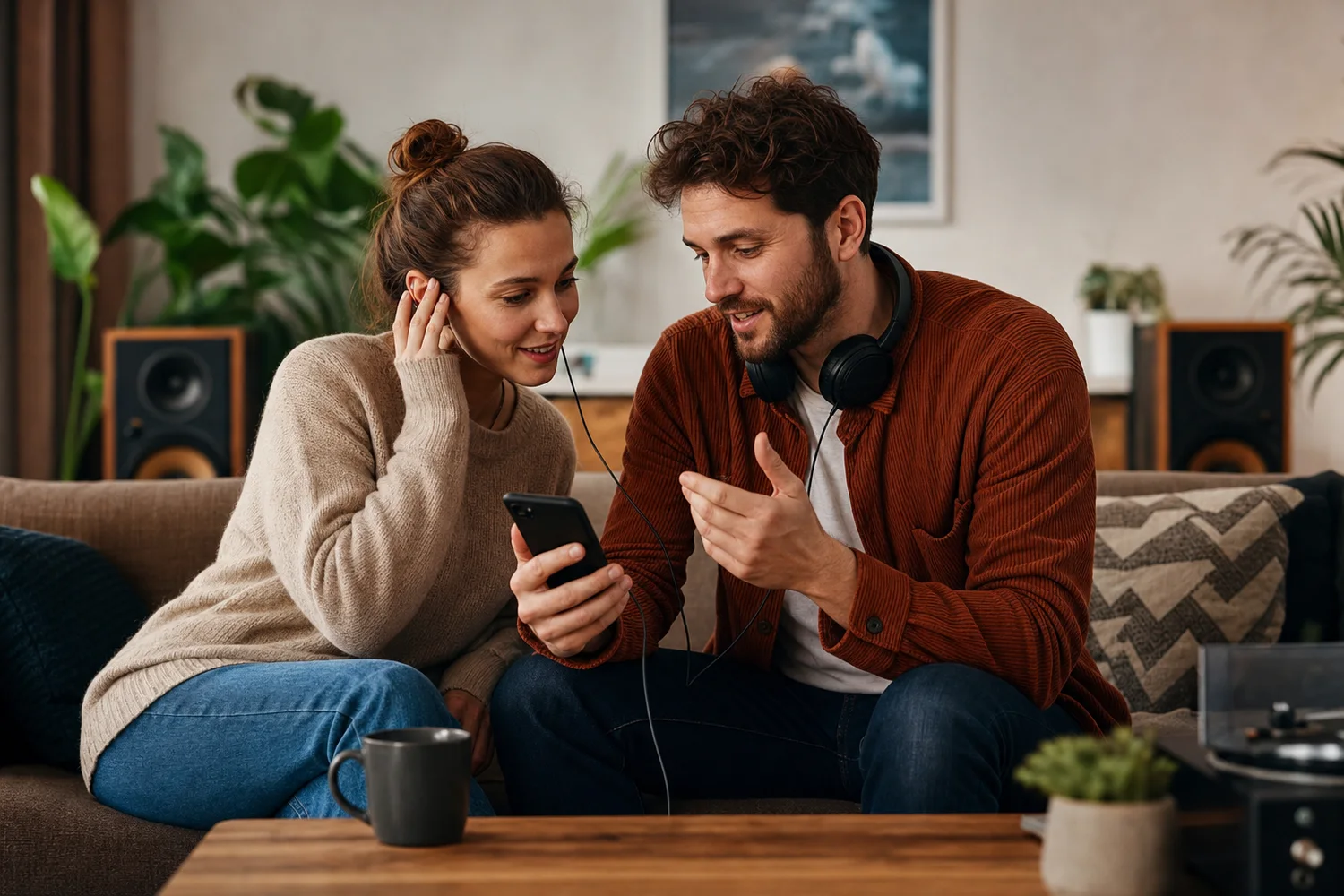 Shared Playlist With Rules date-night setting.