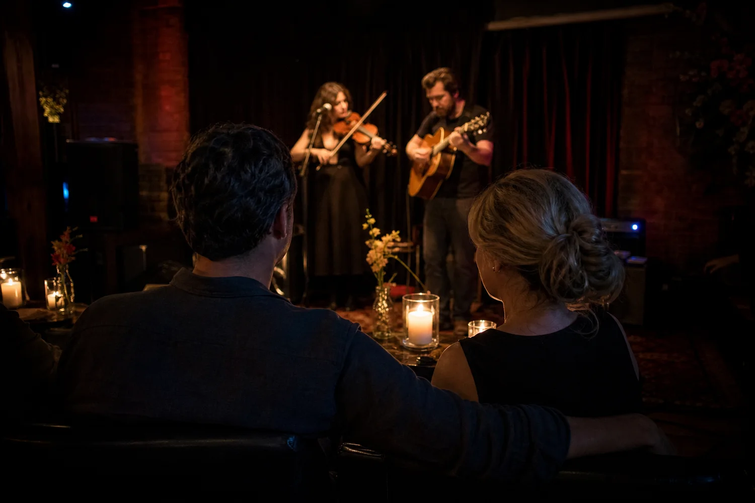 Two-Person Candlelit Concert date-night setting.